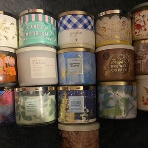 Bath & Body Works Candles NEW Pick 2 Candles Fall & Holiday Scents New Candles